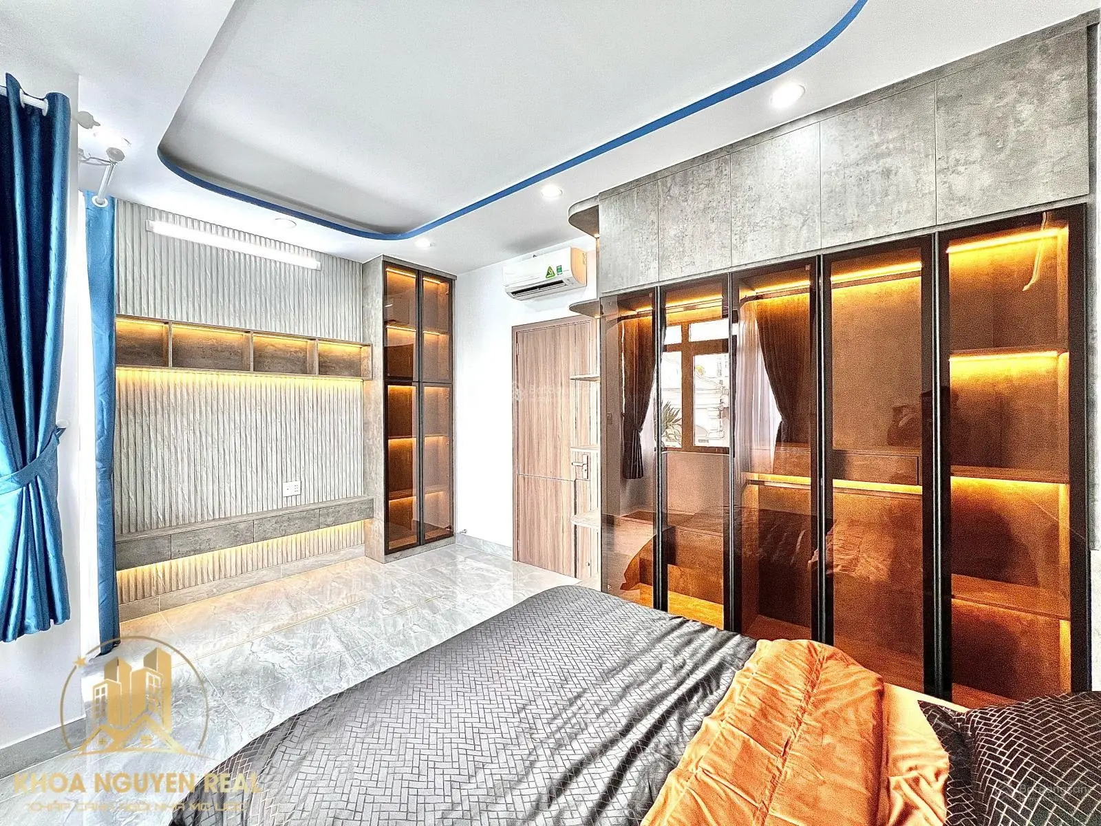 Mẫu nhà hiện đại 2025 - thiết kế lửng ngược - full nội thất cao cấp - KDC Sài Gòn Mới, Nhà Bè
