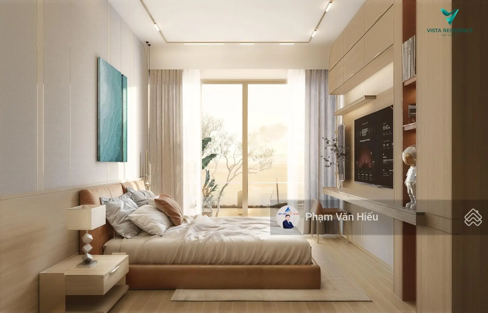 Căn hộ 2pn ven sông hàn- view pháo hoa- biển vista residence đn .gía cđt: 1,2 tỷ (30%) ưu đãi 616tr