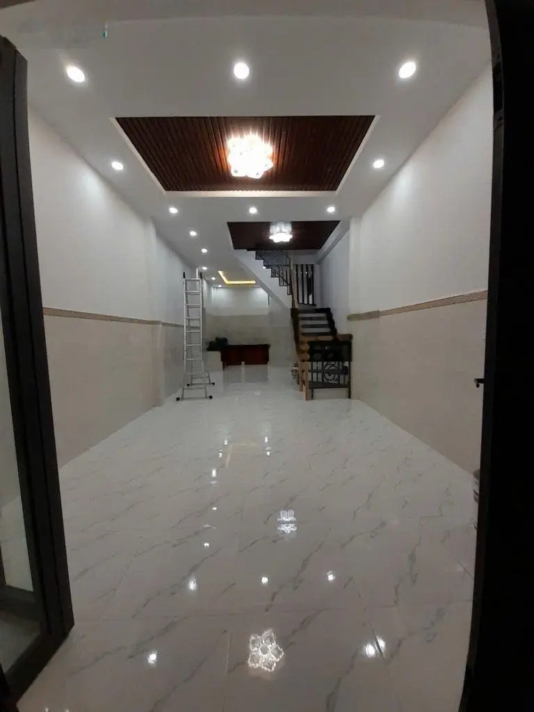 Bán nhà 4 tầng BTCT, ngang 4, 48m2, Nguyễn Thị Tần, hẻm rộng sạch, pháp lý chuẩn