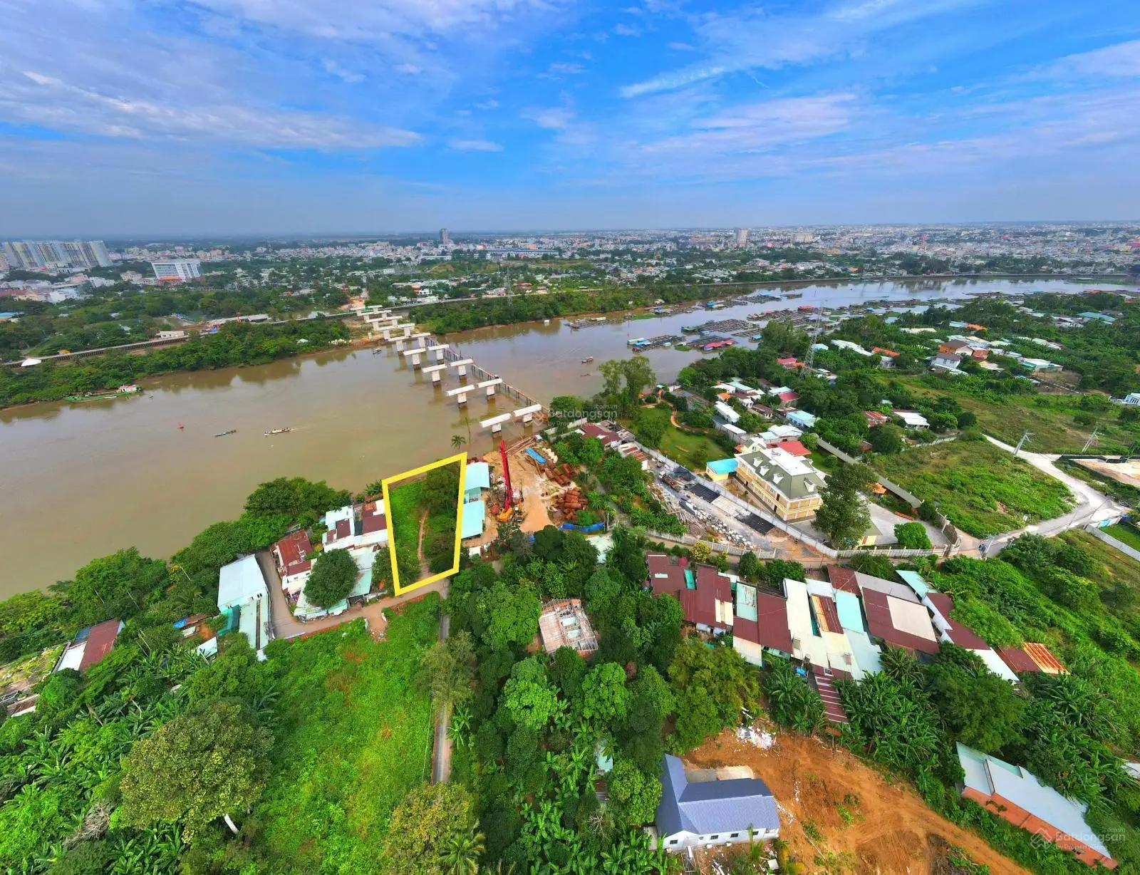 1000m2 đất view sông yên tĩnh thuộc P. Hiệp Hòa. Đường 60m trước đất chạy thẳng vào trung tâm TP