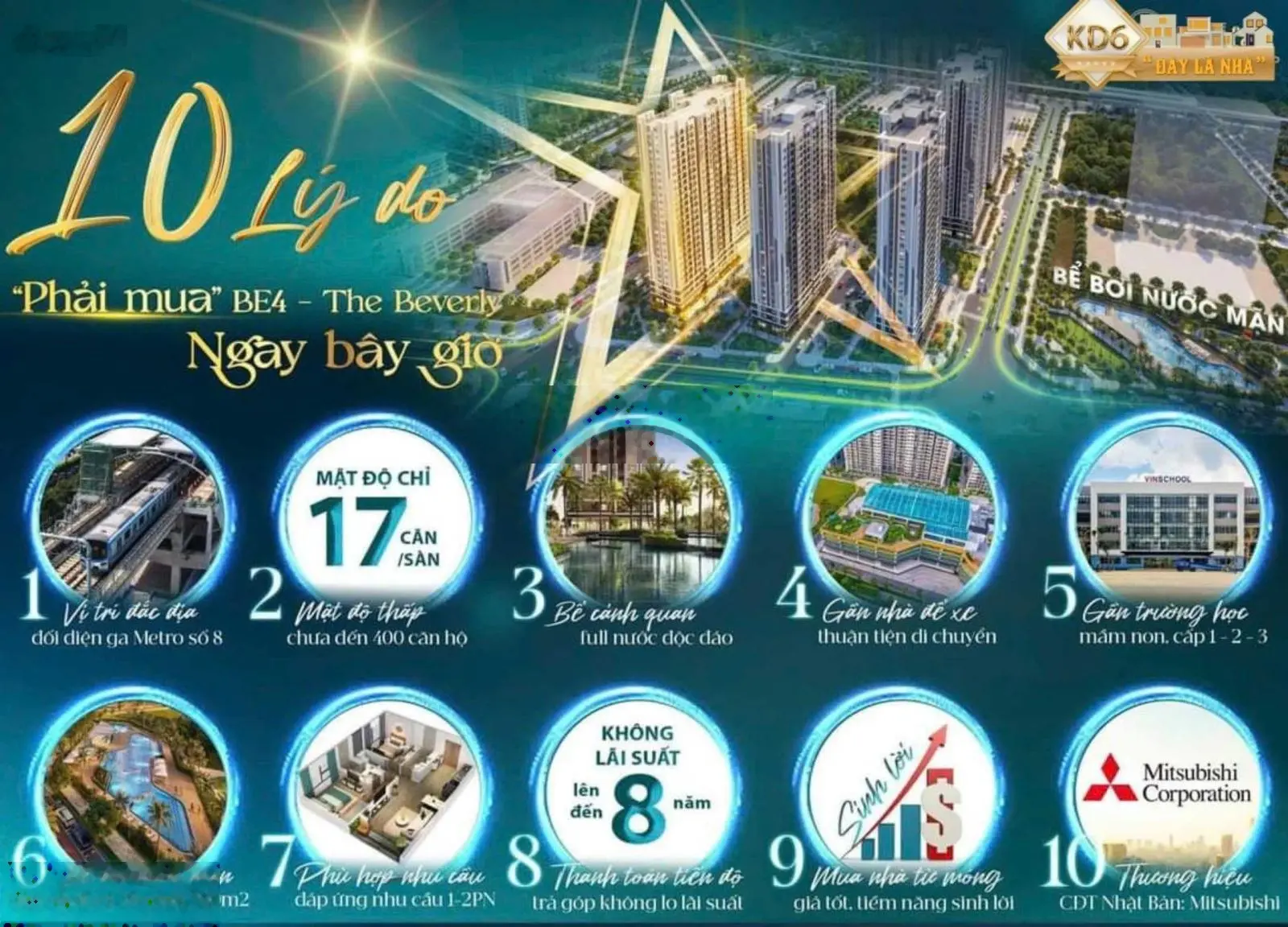 CĐT mở bán căn 3PN giá chỉ 4,7 tỷ (58 tr/m2) rẻ nhất Beverly BE4.2513, BE4.0306 - Có chiết khấu 7%