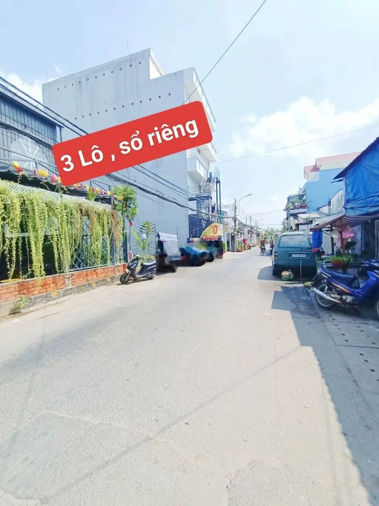 3 LÔ ĐẤT SÁT PHẠM VĂN ĐỒNG 40M- 4X18M or( 8x18m)- ĐƯỜNG THÔNG XE TẢI