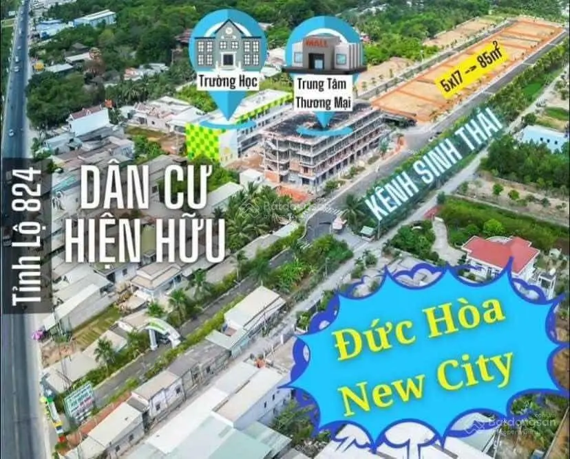 Cơ hội an cư và đầu tư mới tại Đức Hòa New City sở hữu ngay chỉ với 200 triệu hotline 0896 693 ***