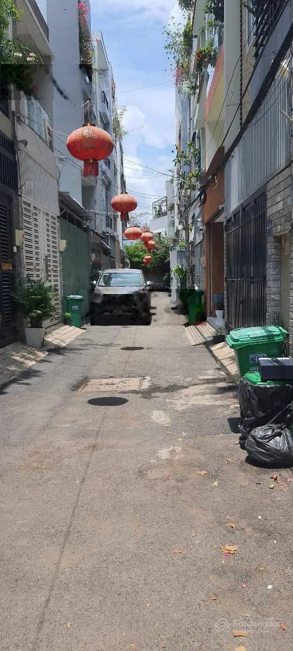 Nhà 4 lầu HXH 5m Nguyễn Thị Định quận 2 thông qua Đồng Văn Cống 215m2, bán 7,x tỷ