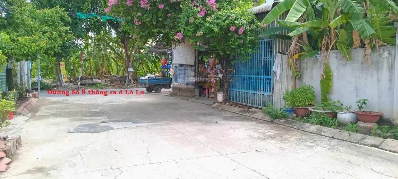 Bán đất sổ hồng 126m2 đường số 8 mặt tiền Sông Trường Thạnh Quận 9 cũ Tp Thủ Đức