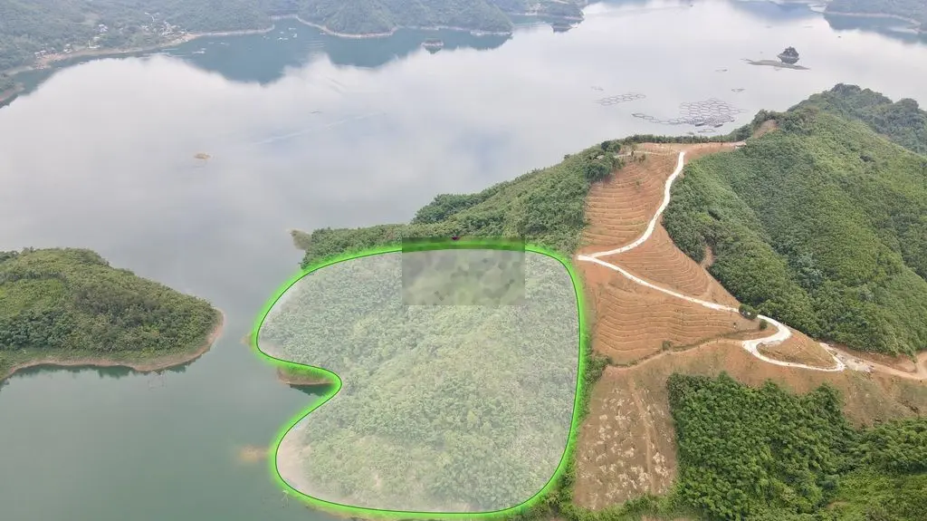 Cắt lỗ 6.8HA đất RSX đã qui hoạch TMDV bám hồ 500M tại Đà Bắc Hoà Bình