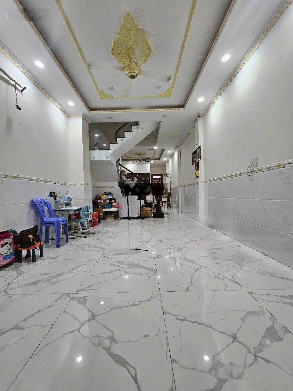 Bán nhà 1T2L 5x20m hoàn công, mặt tiền Võ Thị Sáu p.Đông Hòa, thổ cư 100%