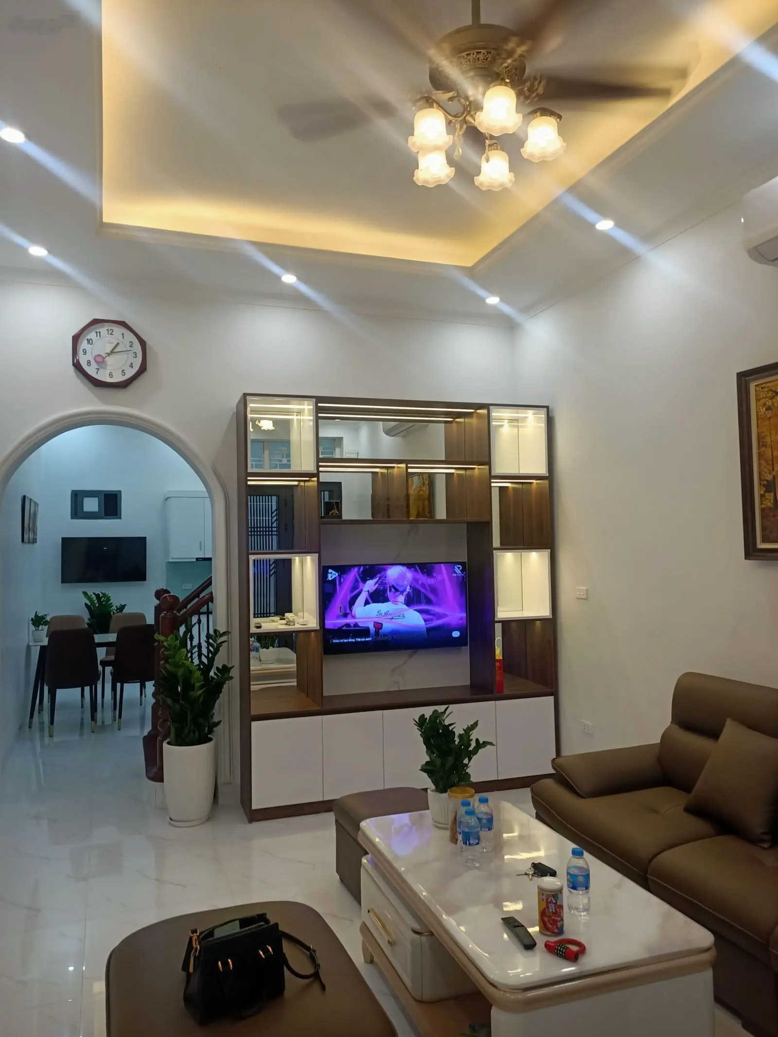 7.6 Tỷ nhà Bùi Xương Trạch mới 5T DT rộng 59m2 - ngõ 2.5m - tặng toàn bộ 6 điều hoà 6 tivi 2 tủ