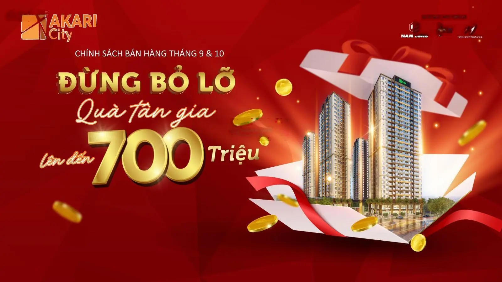 Akari City 3 căn cuối 3PN, 2WC view Q1, hỗ trợ vay 70% giá CĐT Nam Long CK 15% LH 0931 793 ***