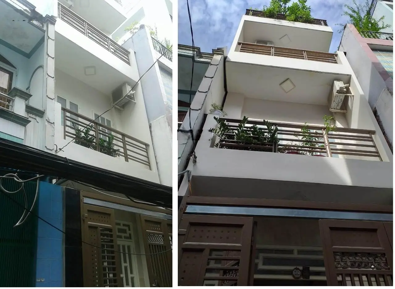 Cần Bán Gấp Nhà 4 Tầng Đường Hẻm Nguyễn Thiện Thuật , Phường 3, Quận 3, TP HCM Ngay Chợ Bàn Cơ