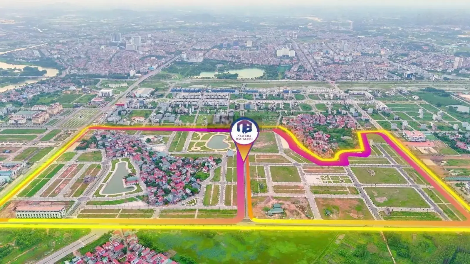 Bán lô đất cạnh Aeon Mall Bắc Giang - dự án New Era Bắc Giang 93m2