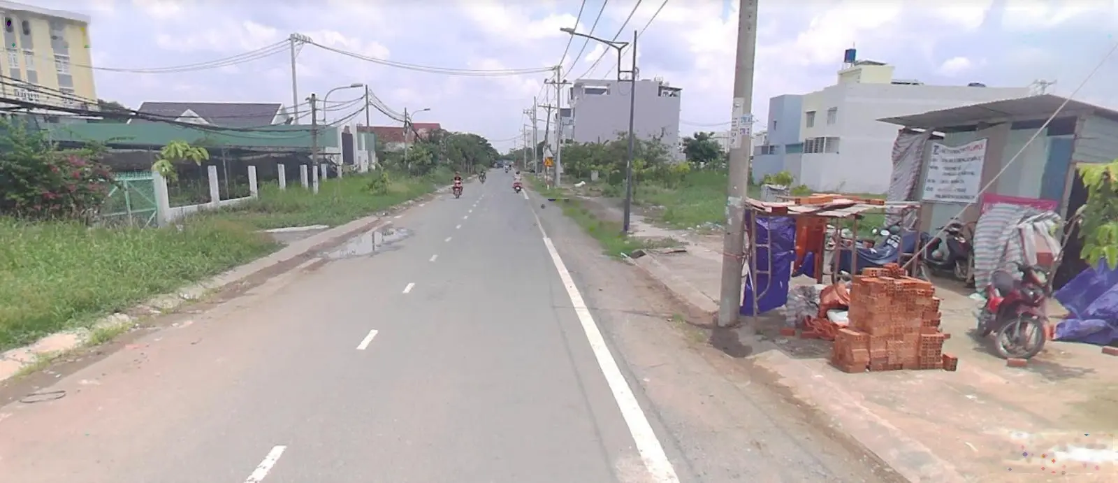 Bán nền đất MT nằm ngay KDC An Sương, P. Tân Hưng Thuận, Q12, 84m2, SHR, thổ cư 100%