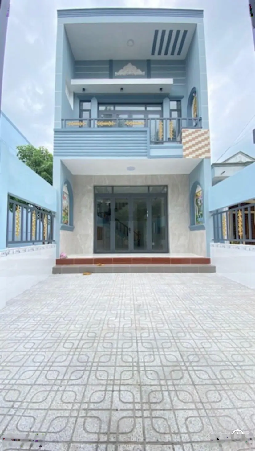 Bán nhà 1 trệt 1 lầu xây mới gần khu 6 sở tại Phường Phú Tân, Thành Phố Bến Tre