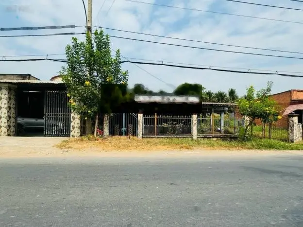 Bán lô đất tặng căn nhà MT đường nhựa Trung Lập, dt 233m, có 82 thổ cư, xã Trung Lập Thượng