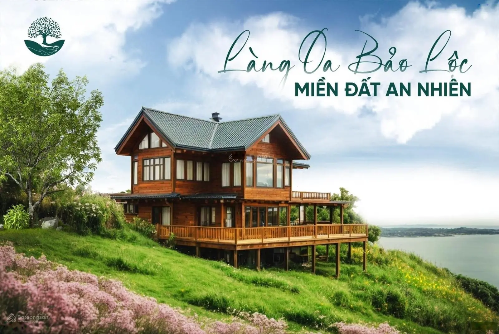 Bán đất nền nghỉ dưỡng Làng Oa Bảo Lộc 1000 - 1200m2/lô và nhà gỗ Bungalow, cư dân đã về sinh sống