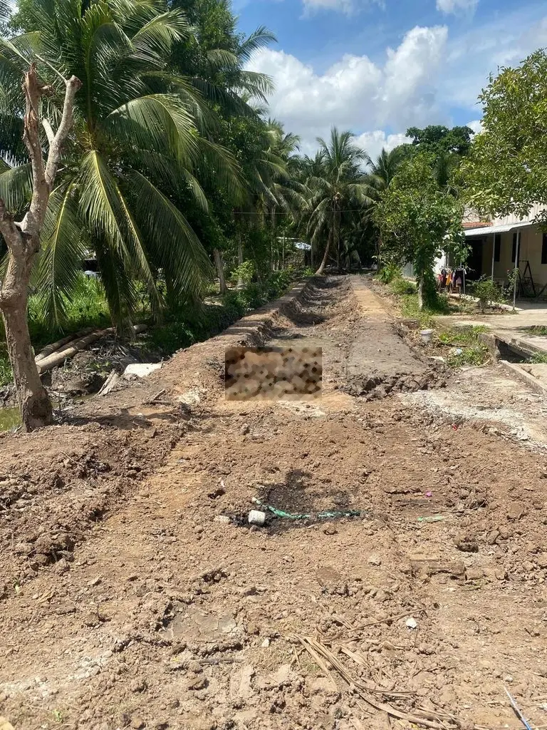 Đất thổ cư 200m2 Đường 30/4 thị trấn Cầu Kè