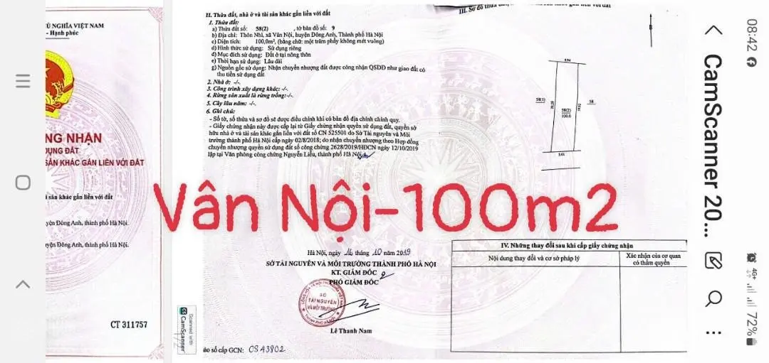 SIÊU PHẨM ĐẸP NHẤT XÃ VÂN NỘI. Gần Khu DLST Lộc Vừng, Đầm Vân Trì