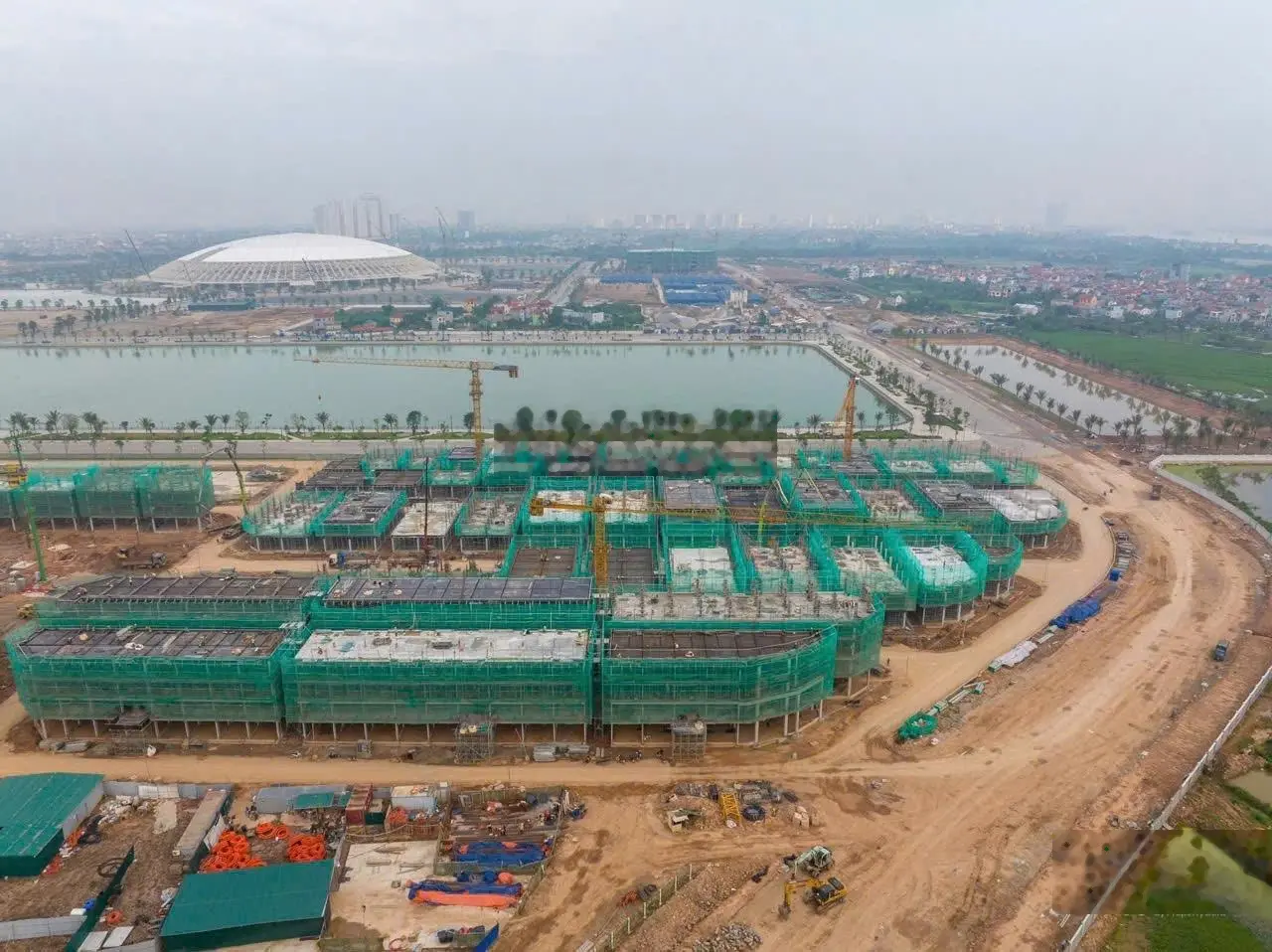 Chưa tới 18 tỷ thanh toán sớm cho căn shop 2 mặt tiền vinhomes cổ loa trục 30m, mặt tiền 6m có hầm