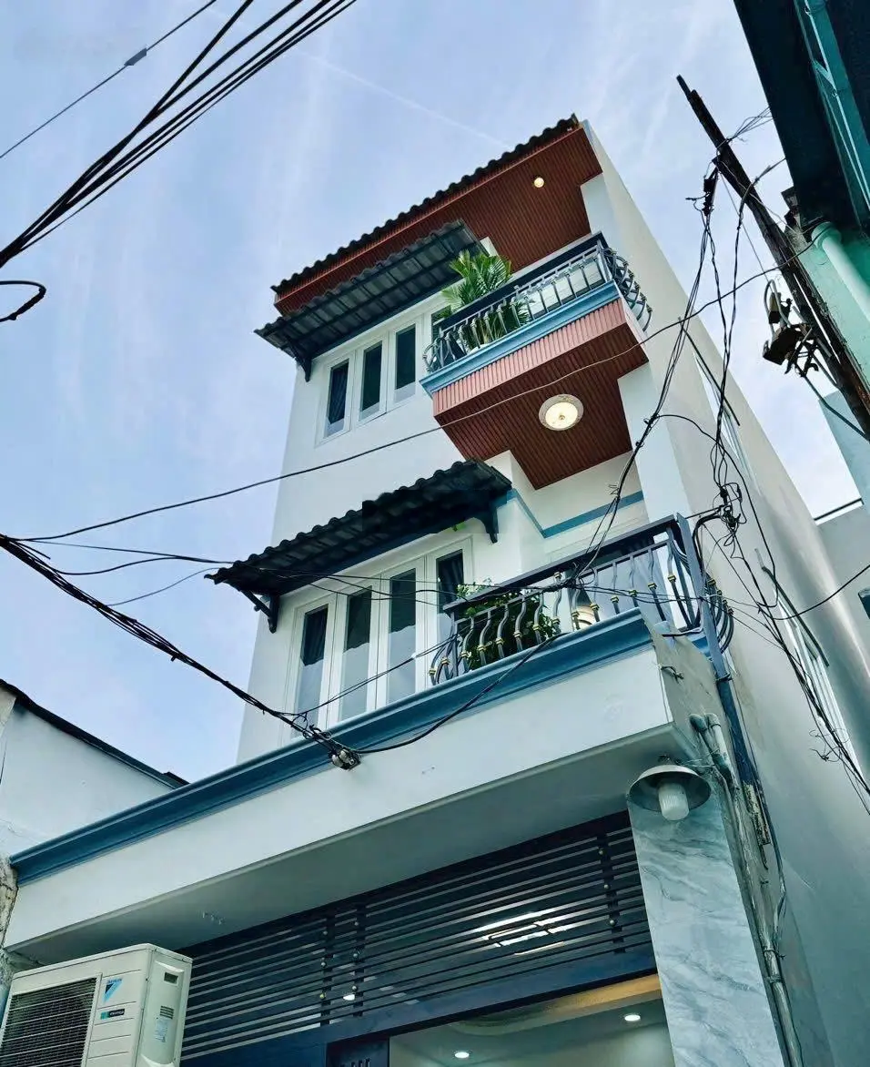 Nhà mới xây xong 36,9m2 giá 1 tỷ 990 triệu đường Nguyễn Văn Khối, phường 9, quận Gò Vấp