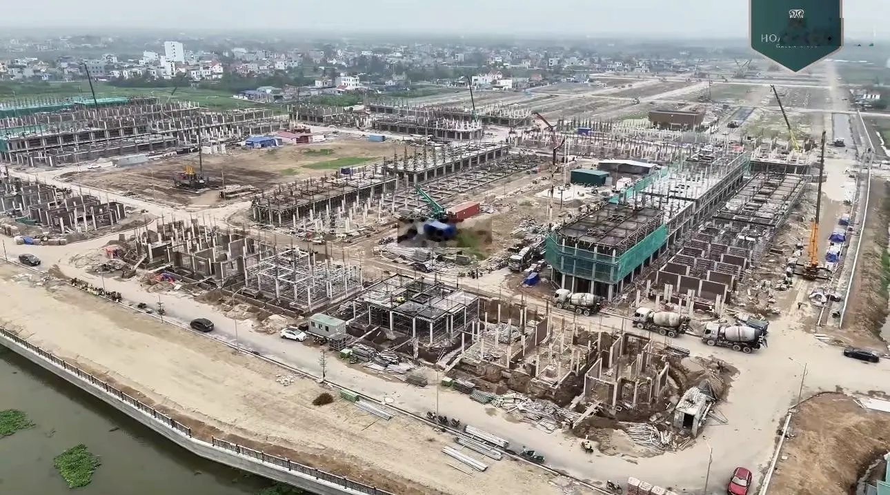 Bán căn h.nam rẻ nhất hoàng huy green river thủy nguyên-hp view c.viên s=82,5-90m giá chỉ từ 7ty675