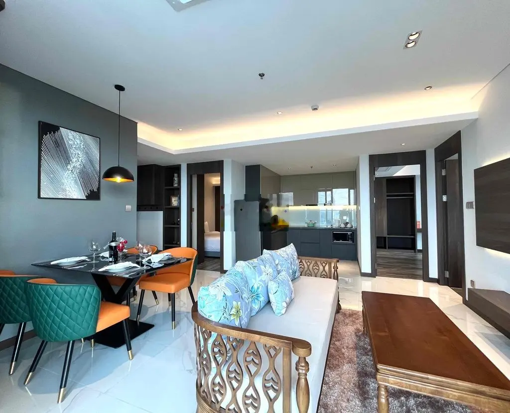 Cán hộ nghỉ dưỡng cao cấp, view sông Hàn,view PHÁO HOA TRỌN ĐỜI
