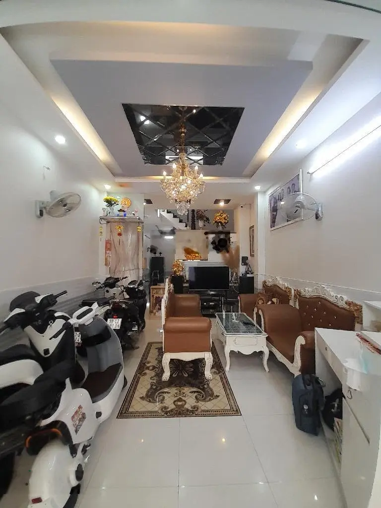 Giảm gấp 1 tỷ. bán nhà đẹp 4 tầng, tdt 272m2, đường xe hơi hoàng minh đạo, quận 8
