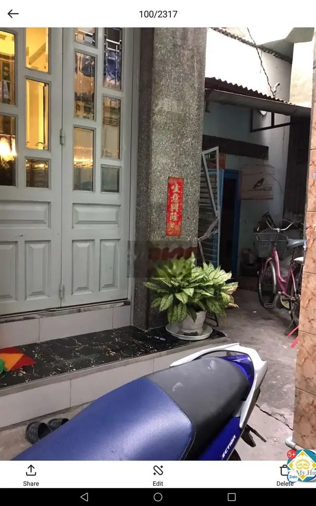 BÁN NHÀ 87M2 SHR HẺM 2491 PHẠM THẾ HIỂN GẦN CẦU BÀ TÀNG K QUI HOẠCH