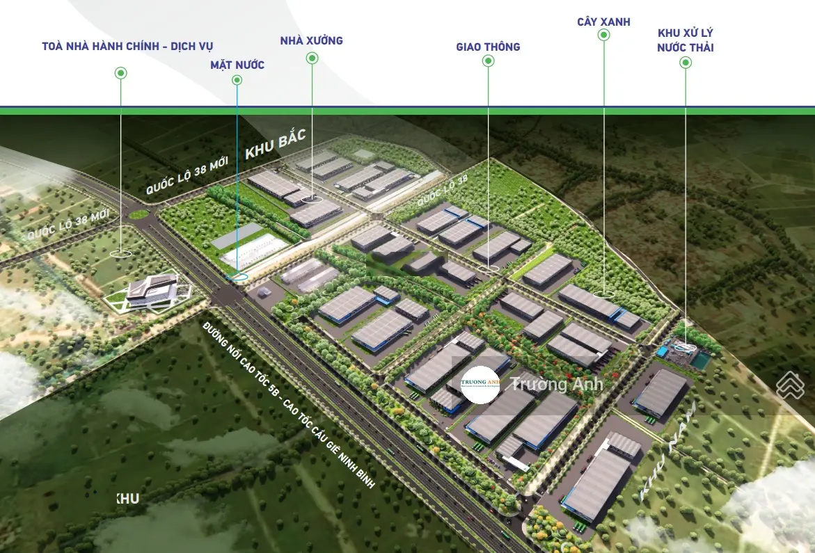 Mở bán CCN Quảng Lãng Đặng Lệ Huyện Ân Thi. DT 5000m - 7000m2 - 1ha - 2ha giá chỉ từ 2,650tr/m2