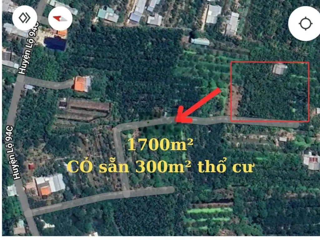 Bán đất giá 2,55 tỷ, diện tích 1700 m2, tại Thới Sơn, thành phố Mỹ Tho, Tiền Giang