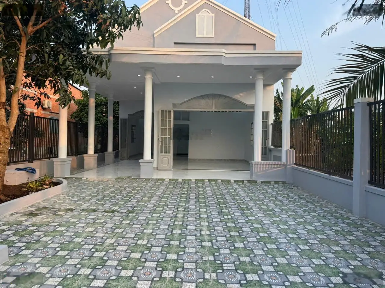 Bán nhà mái thái chữ l - nhà số 178 mặt tiền đường Cao Sơn Tự, Phước Trạch, Gò Dầu, Tây Ninh