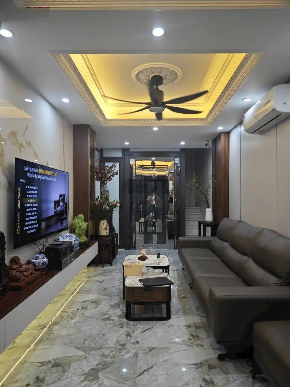 Bán nhà ngõ 387 Bùi Xương Trạch, xây mới 6 tầng thang máy, thông sàn, 1 nhà ra đường ô tô, full NT