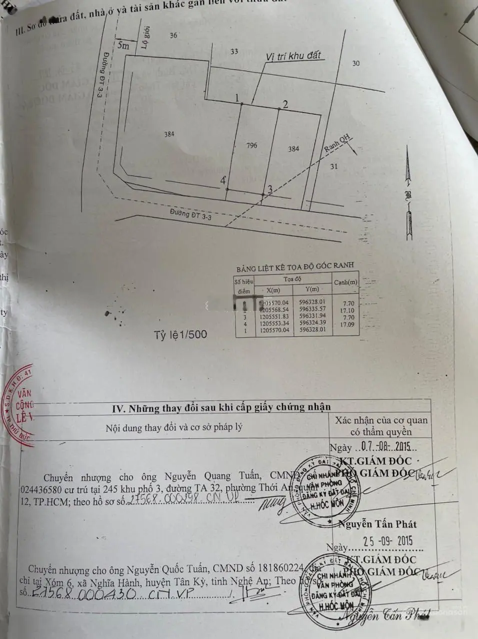 Mình chủ, bán đất gần chợ Đông Thạnh 7,7m x 20m