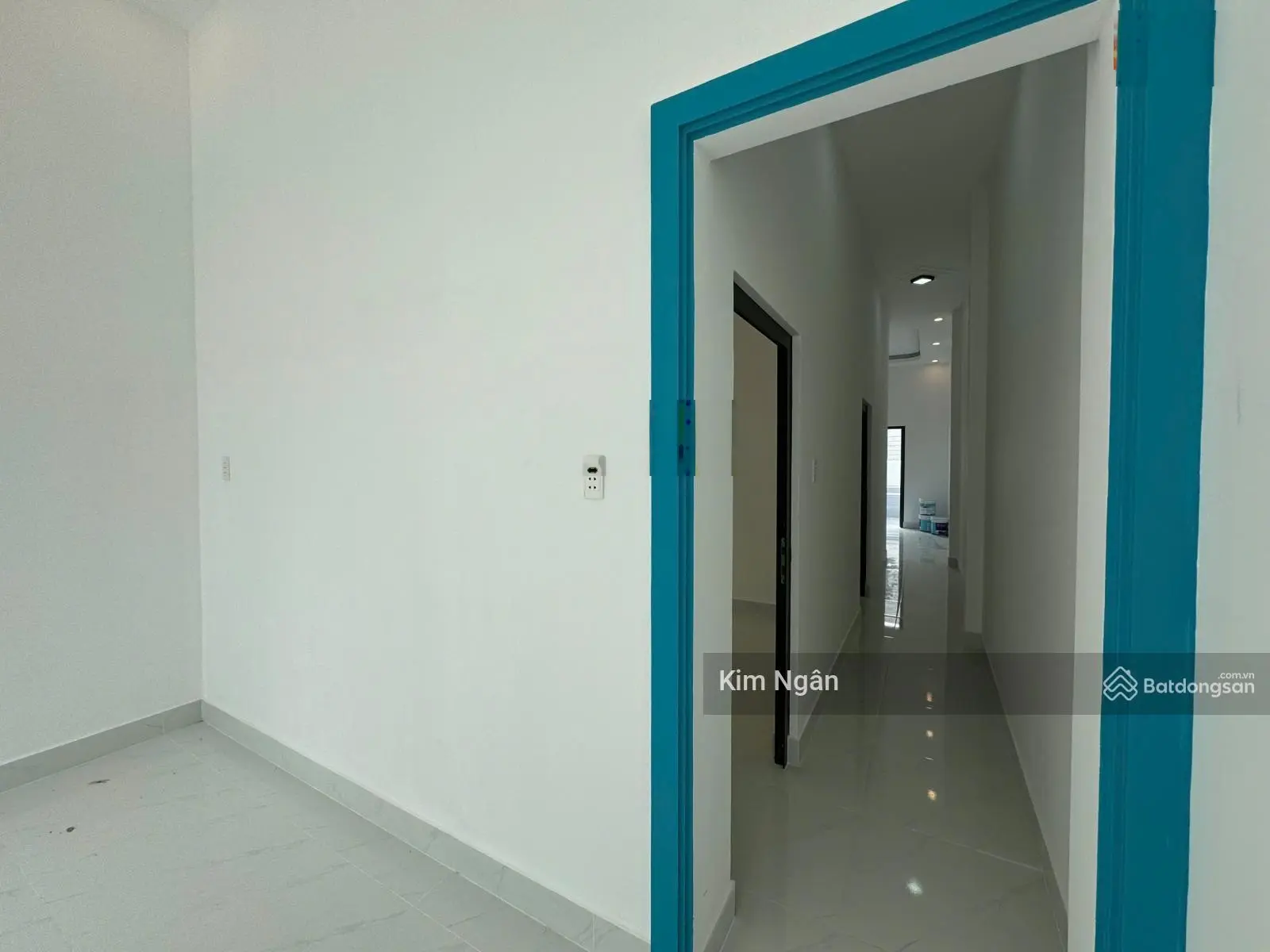 Bán nhà 98m2 thị trấn cần giuộc, cách ql50 chỉ 50m, nhà mới xây 2pn, 2wc, sân rộng để ô tô.