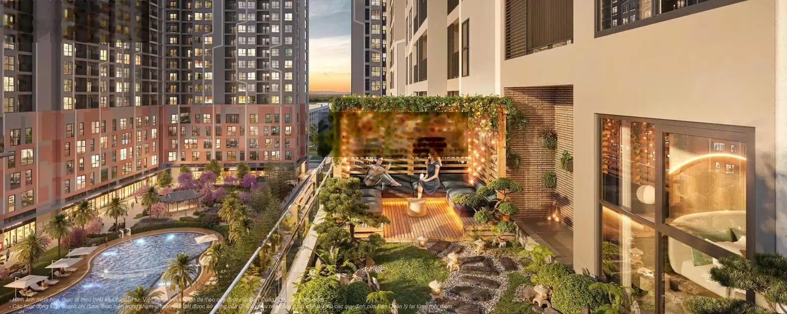 Duy nhất căn sân vườn 2PN+1, đẹp nhất chung cư Vinhomes Thanh Hóa. Liên hệ 0772 223 ***