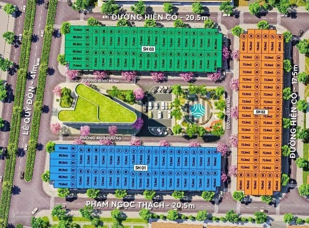 Chỉ từ 5 tỷ sở hữu ngay shophouse trung tâm tổ hợp y tế thành phố Thái Bình