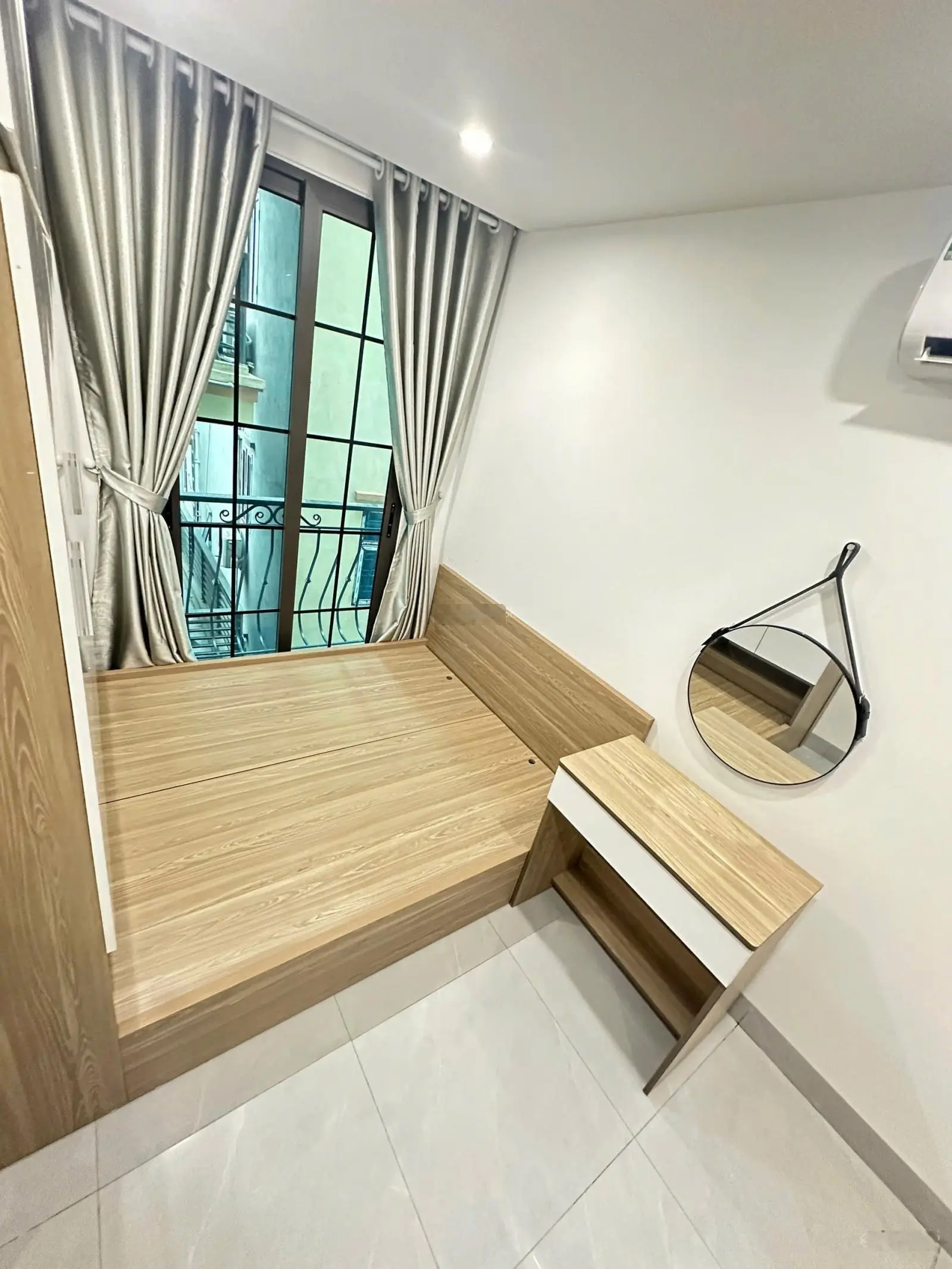 Toà chdv Mễ Trì Hạ, Nam Từ Liêm 61m*7t, mt 5m 17 căn hộ máy giặt riêng, ô tô 50m, dòng tiền 85tr/th