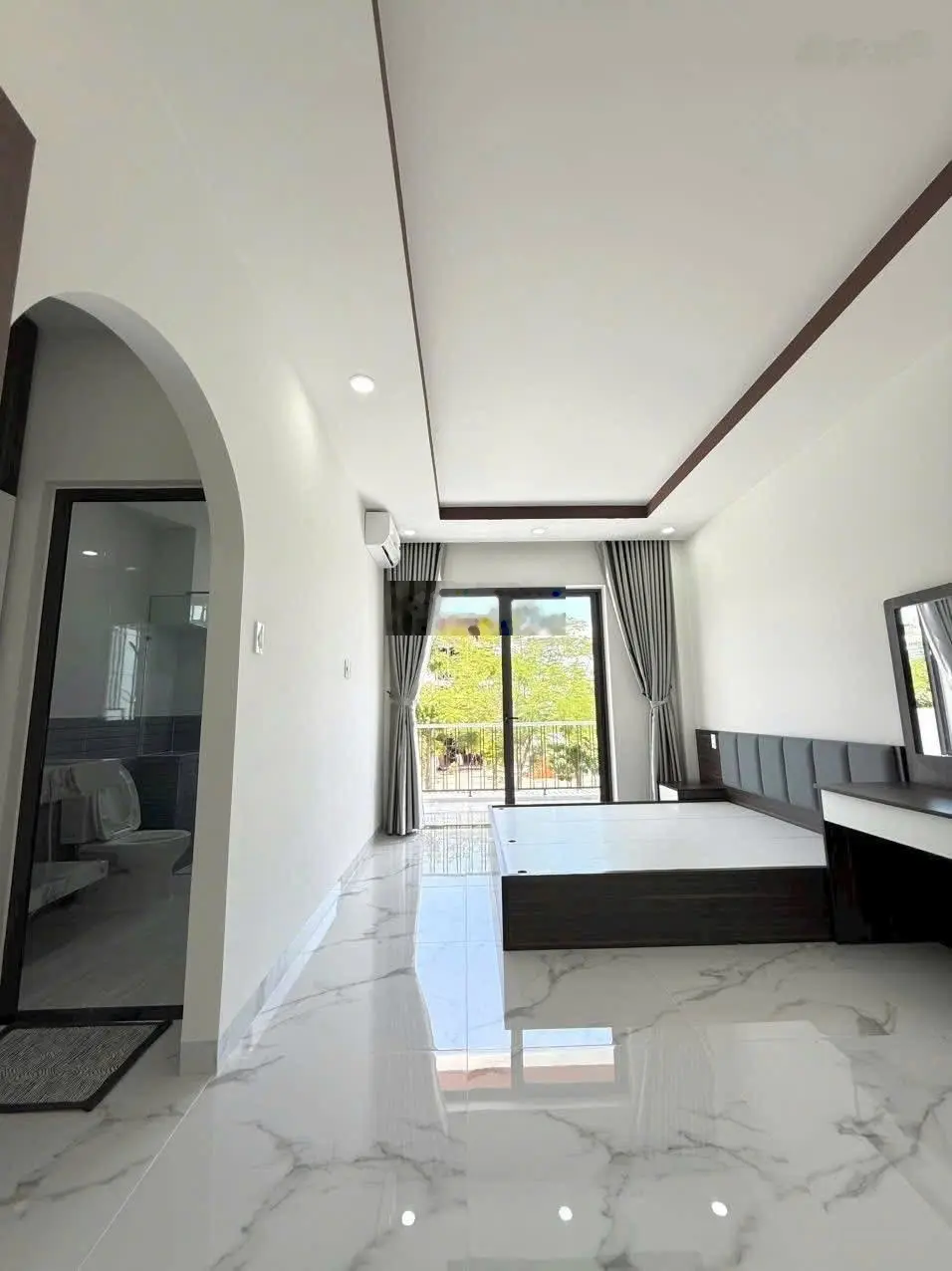 Nhà mới xây KĐT Mỹ Gia đối diện công viên - Diện tích : 100m2 ( ngang 5m ). Hướng Bắc - Nhà 3 tầng