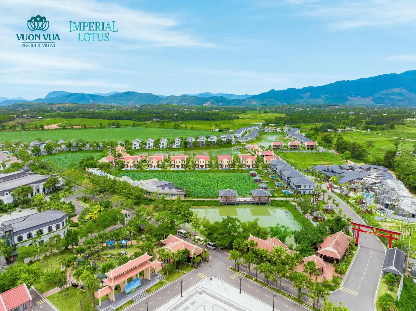 Bán Biệt thự Vườn vua Resort - Sẵn sổ - Oto đỗ cửa - khai thác dòng tiền 100tr/tháng