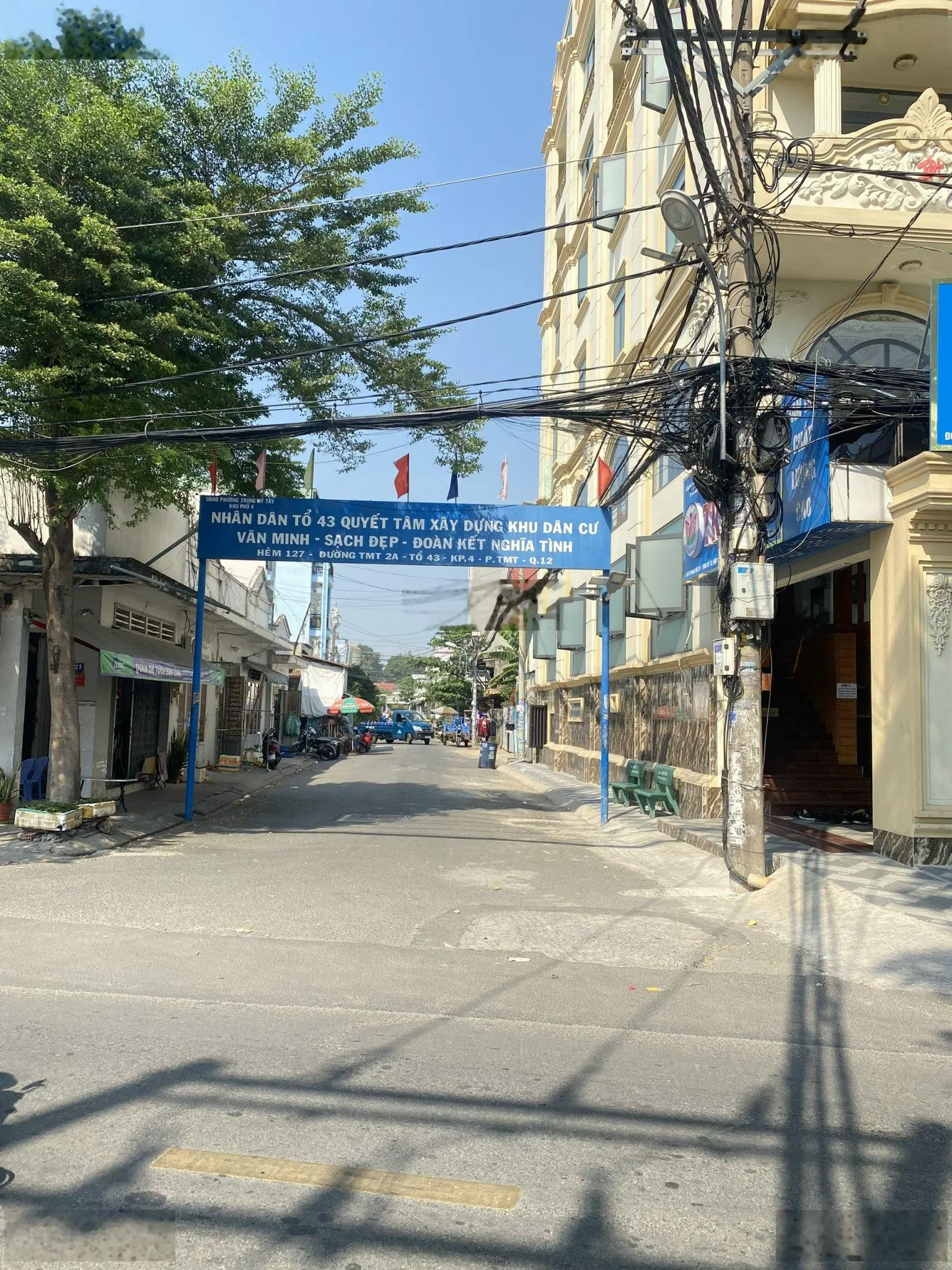 Bán đất hẻm 127 Trung Mỹ Tây 2, Phường Trung Mỹ Tây Quận 12, hẻm 8m. Tel 0903 034 *** - MQC
