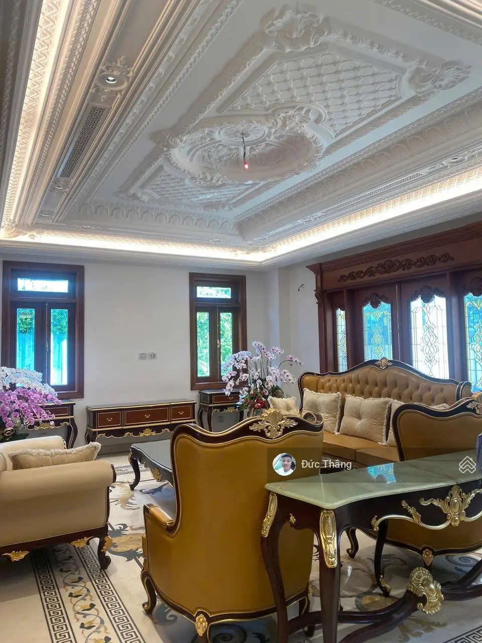 Biệt thự Tân Cảng 600m2 đất hầm 4 tầng view sông hoàn thiện full nội thất cao cấp mới 100%