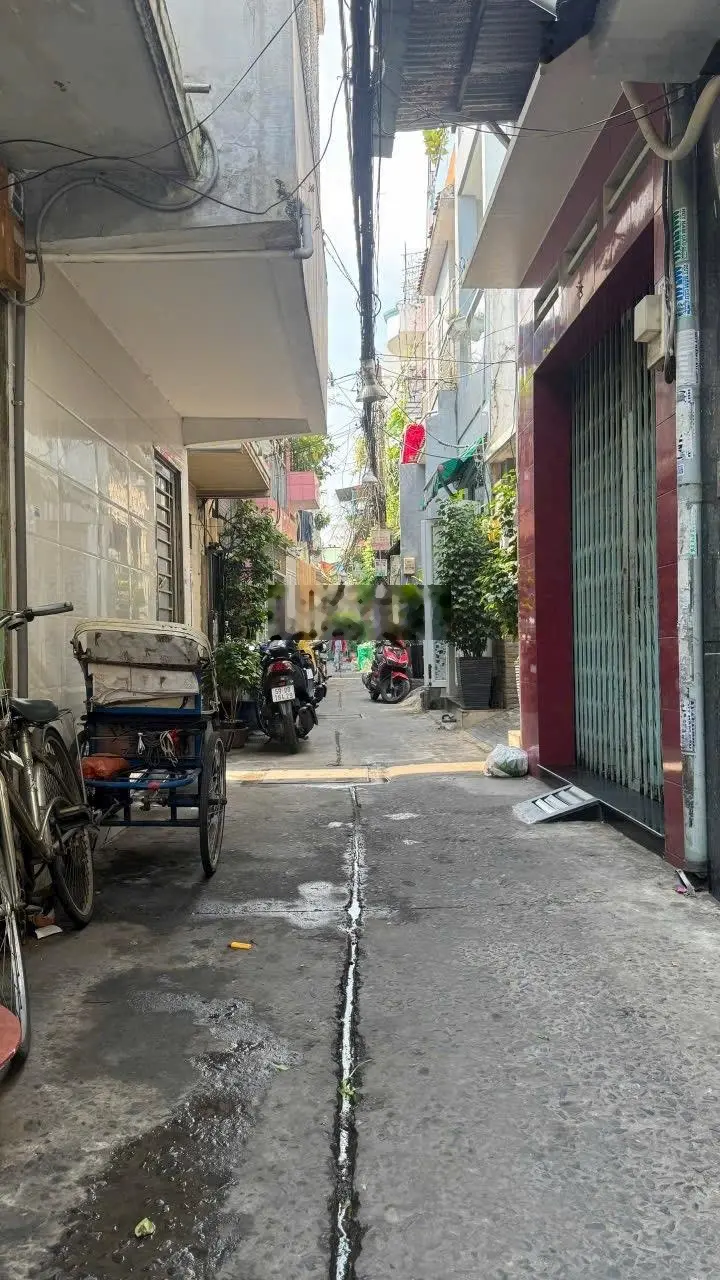 Nhà 2 tầng hẻm 3,0m Lê Đại Hành. DT: 4,1 x 19,0 NH 5,3m (80,4m2). Vũ Lộc Phát 0934033188