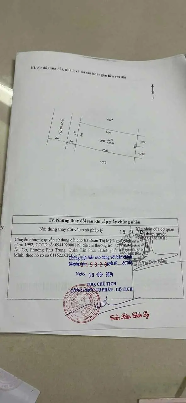Bán lô đất xây biệt thự view An Tây Hồ 160m2 giá rẻ