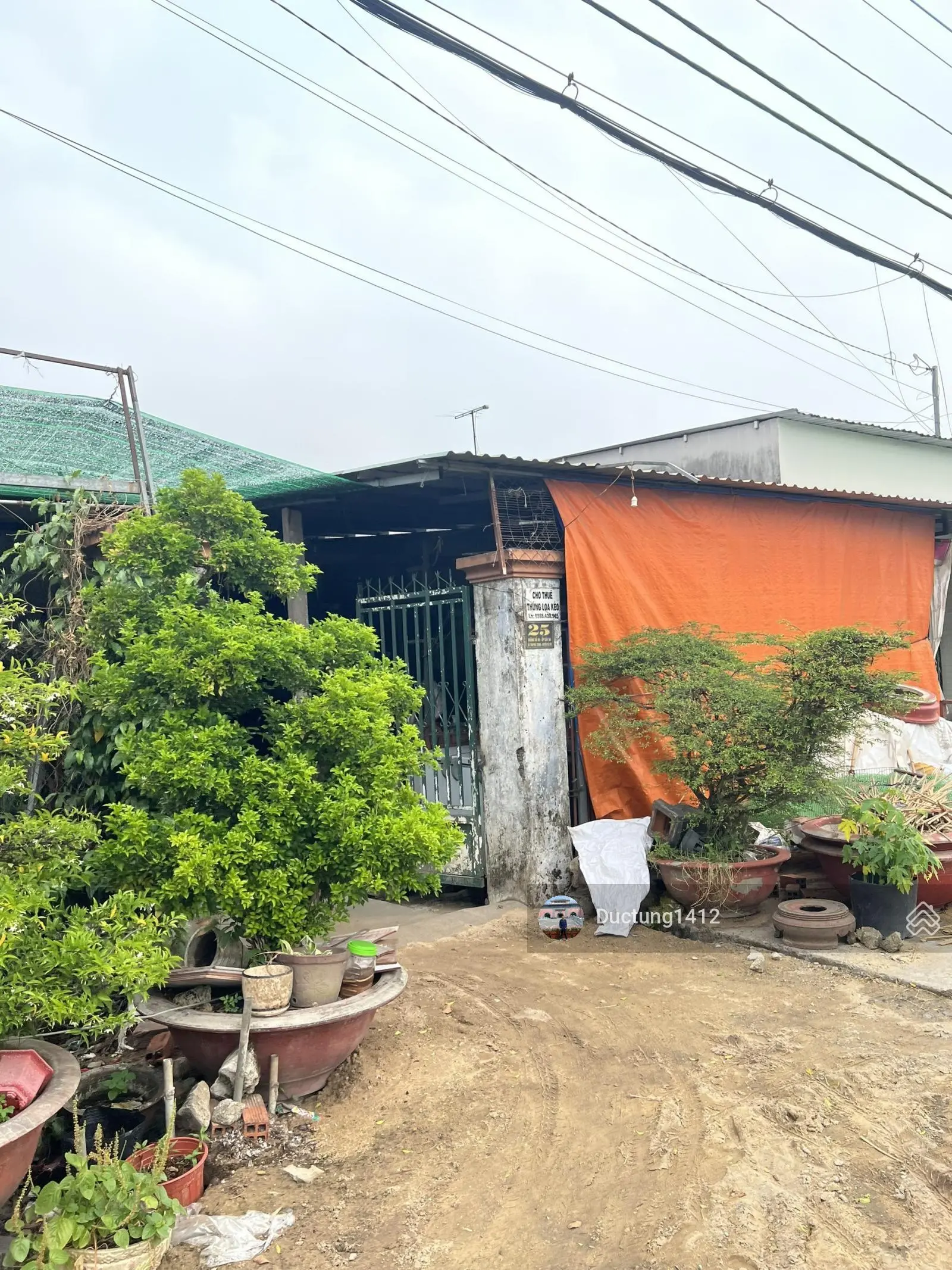 Dãy trọ ngay chợ Trảng Bàng, 5x22m = 114m2, nở hậu, 5 phòng cho thuê kín, sổ riêng