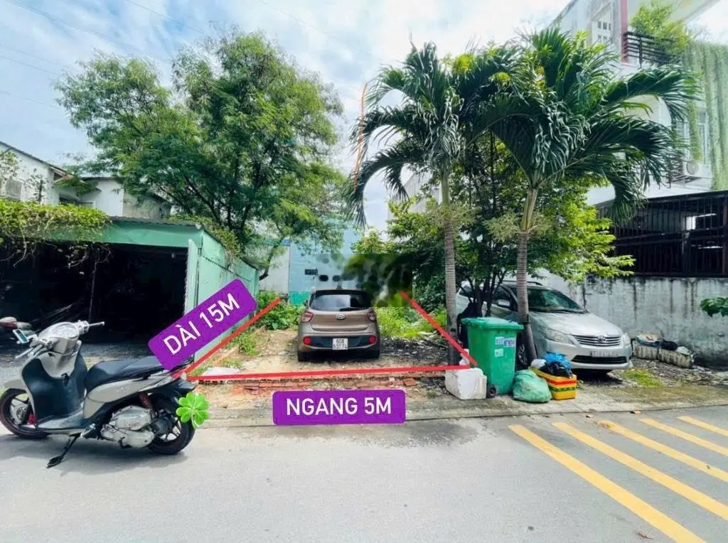 Đất hẻm xe hơi đường số 11,trường thọ,thủ đức,75m2 giá 5,5 tỷ,sổ riêng