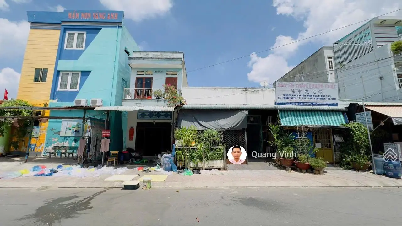 Nhà ngay chợ Thông Dụng, 281m ngang 10m full thổ cư, 1435 Thuận An Bình Dương