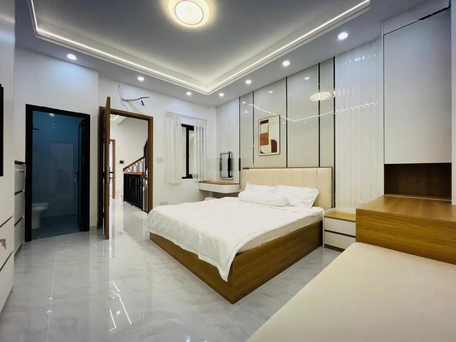 Bán Nhà Bình Tân - 363 Đất Mới (4x14m - 6ty88 TL) nội thất đầy đủ hiện đại. sát chợ Ngã tư bốn xã