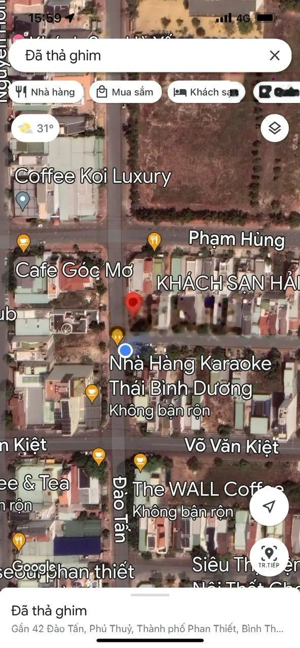 Cần bán lô góc 2 mặt tiền kinh doanh - Đào Tấn - Phạm Hùng ngay Lotte Phan Thiết giá rẻ