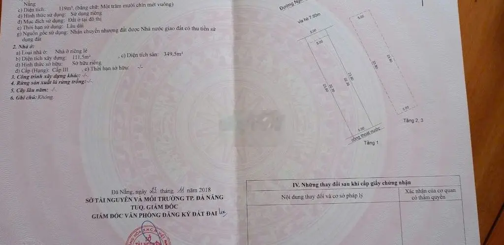 Bán Nhà 3 Tầng Mặt Tiền Ngô Văn Sở, Đường kinh đẹp Hòa Khánh