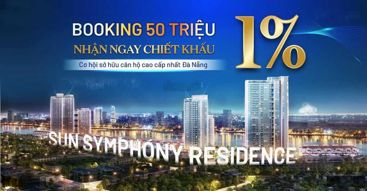 Tuyệt tác bên sông Hàn ko thể bỏ lỡ căn hộ 5* Sun Symphony Residence ĐN - mở bán GĐ1 - giá gốc CĐT