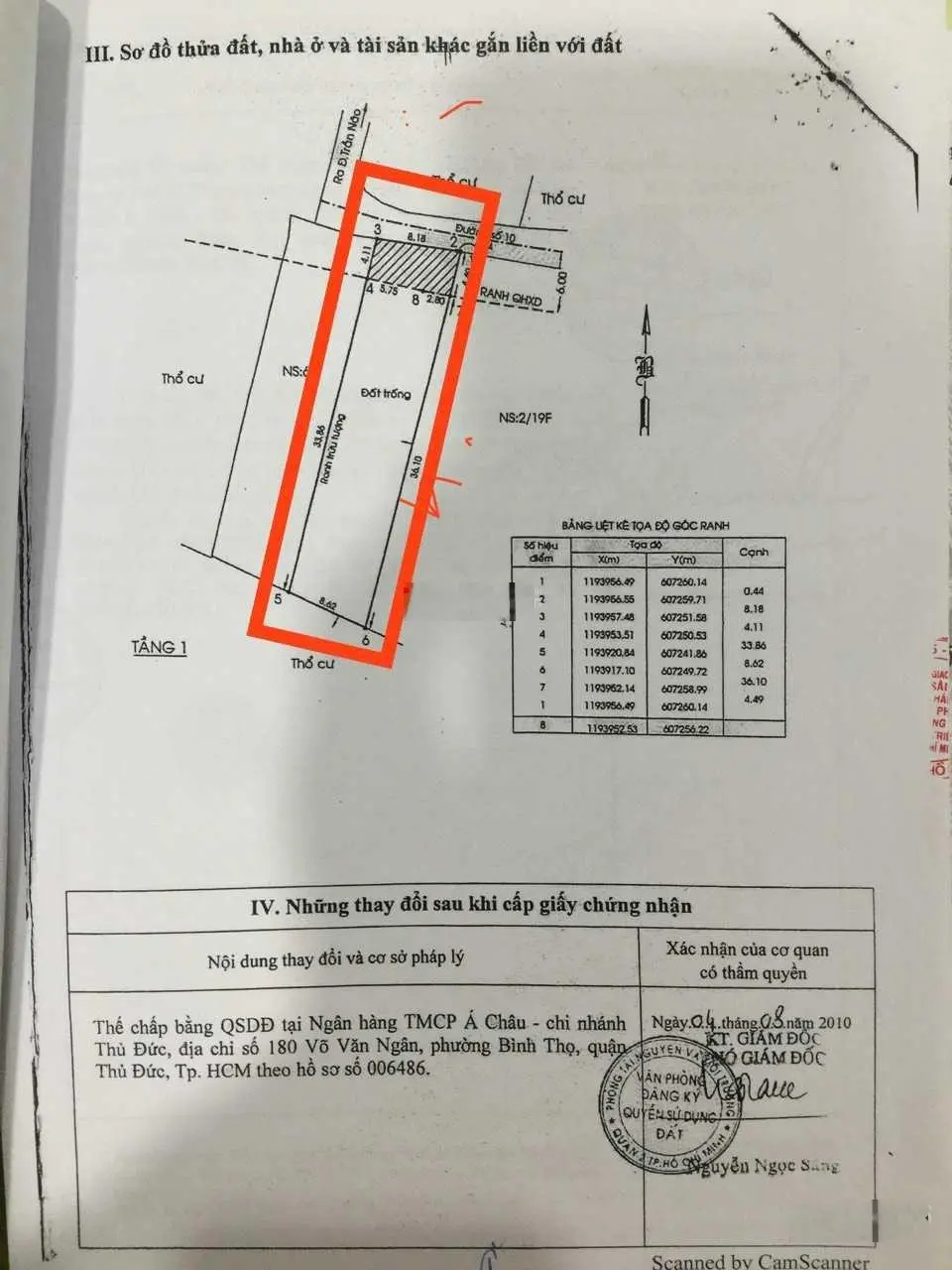 Bán đất hẻm Trần Não giá 127tr/m2 - CTXD: 1357m2 sàn